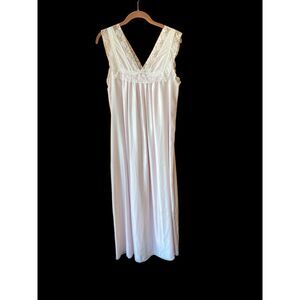 Christian Dior Satin and Lace Nightgown Petite Lingerie